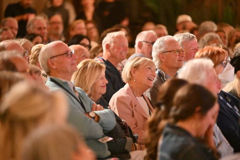 Atmosphere during Dirty 30 Storytelling